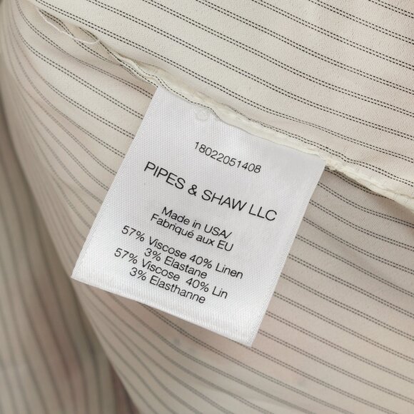 Veronica Beard Rosa Red & White Plaid Ruffle-Sleeve Vest - Picture 10 of 11